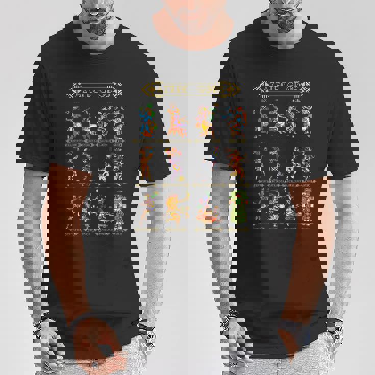 アステカ神話 神話 古代マヤ文明の歴史 Tシャツ 面白い贈り物