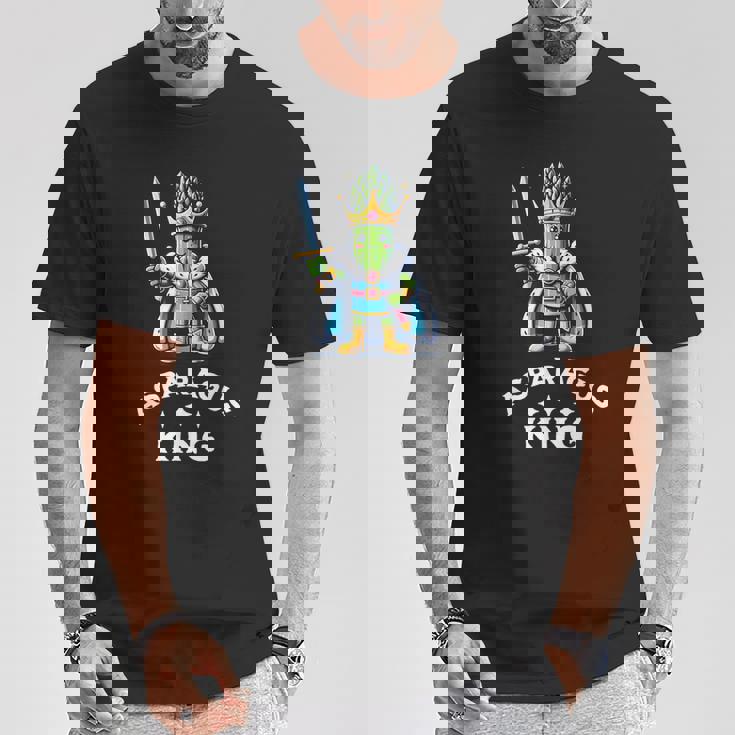 アスパラガス キング アスパラガス 栽培者 農家 ヴィーガン 野菜 Tシャツ 面白い贈り物