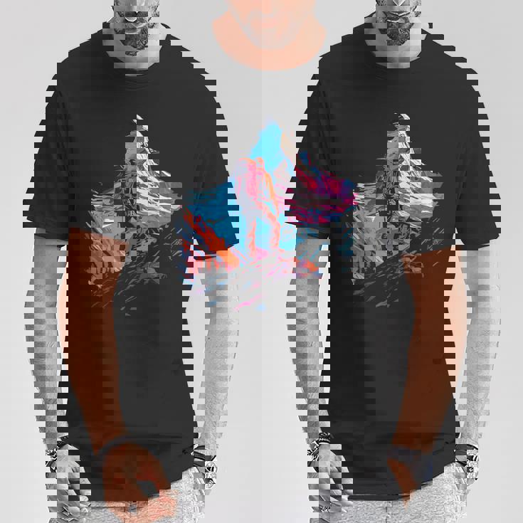 アドベンチャー登山 Tシャツ 面白い贈り物