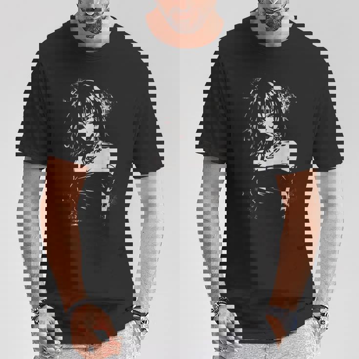 アニメ 漫画 モチーフ アート アニメ Tシャツ 面白い贈り物