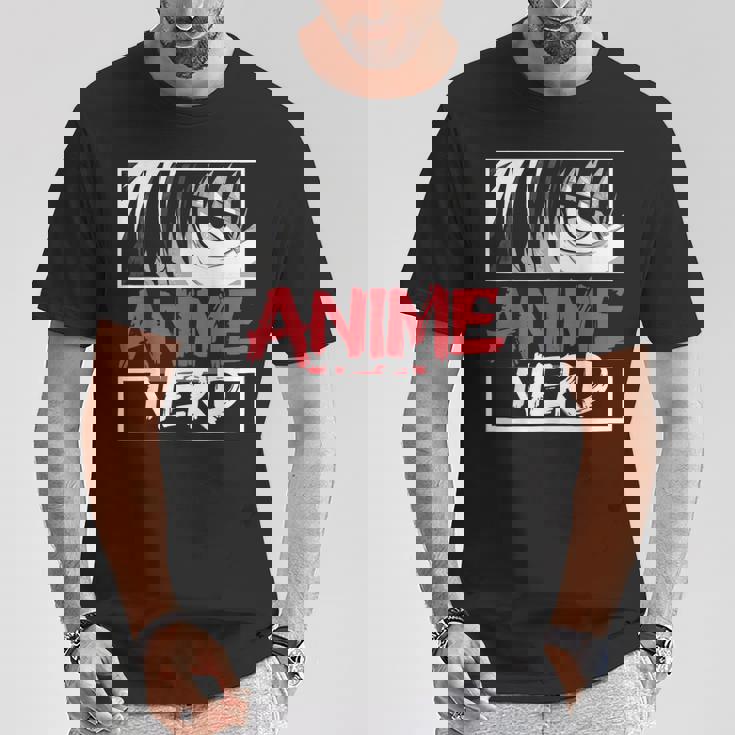 アニメオタクオタクアイマンガファングラフィック Tシャツ 面白い贈り物