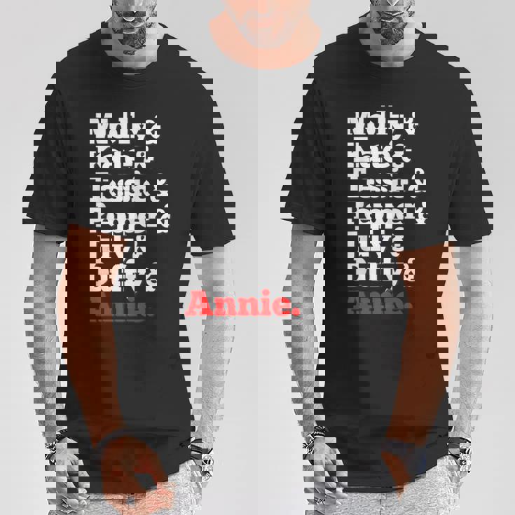 アニーの孤児たち Tシャツ 面白い贈り物