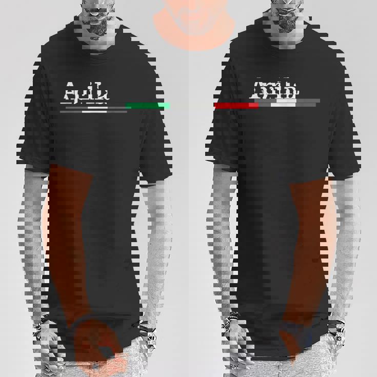 アプリリアチッタイタリアーナバンディエーライタリアマリエッタ Tシャツ 面白い贈り物