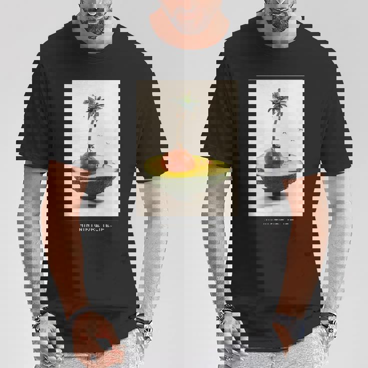 アボカ島 Tシャツ 面白い贈り物