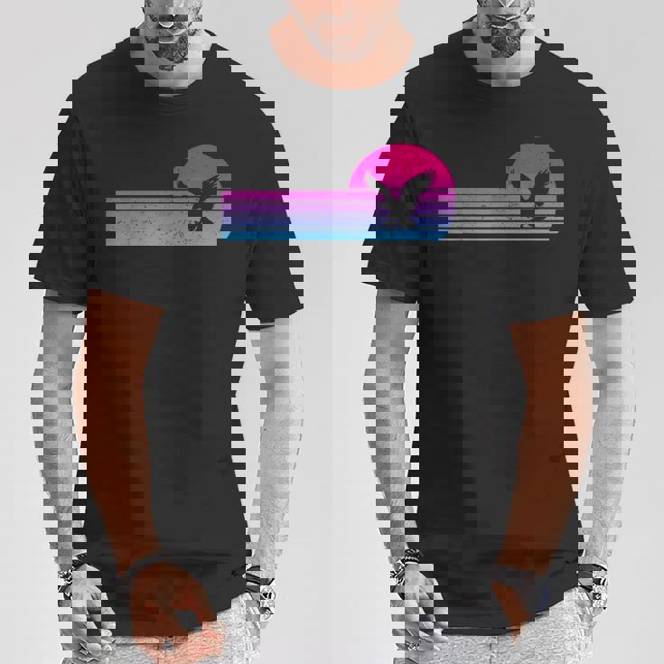 アメリカンイーグル ヴィンテージ 70年代 80年代 レトロ イーグル好き Tシャツ 面白い贈り物