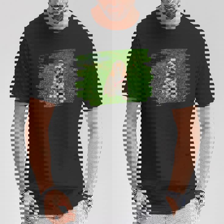 アメリカンコッカースパニエル 子犬 犬好き Tシャツ 面白い贈り物