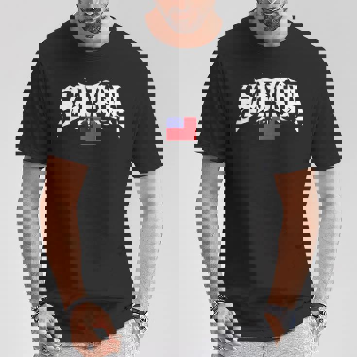 アメリカ領サモアタンクトップ Tシャツ 面白い贈り物