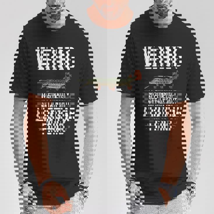 アリゲーターガーフィッシュギフト 釣り農場 Tシャツ 面白い贈り物