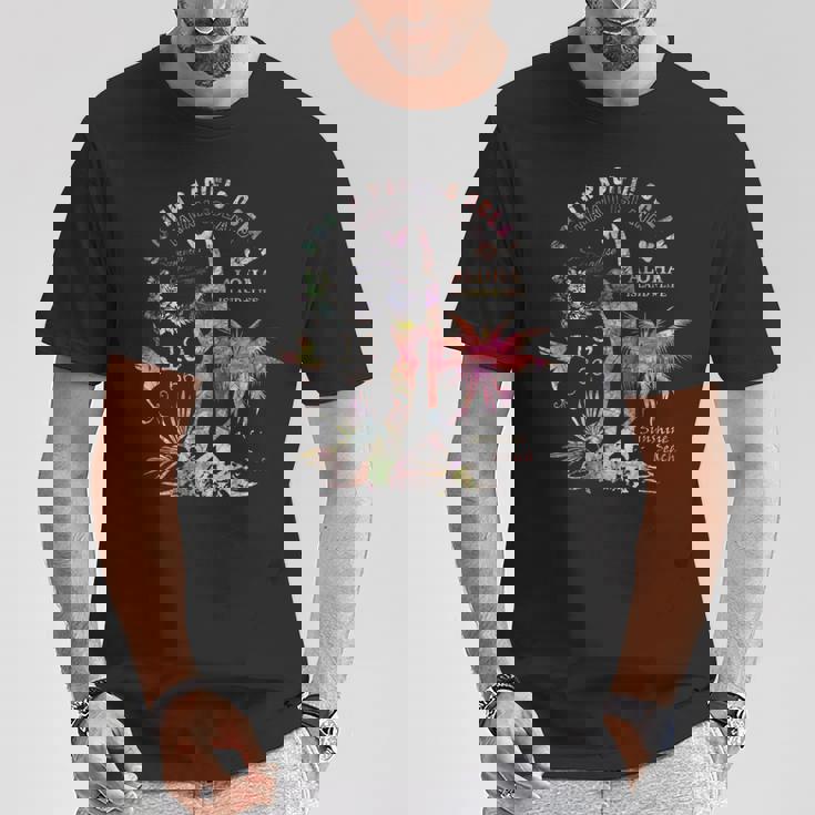 アロハ ハワイ サーファー ガール サマー サンビーチ Tシャツ 面白い贈り物