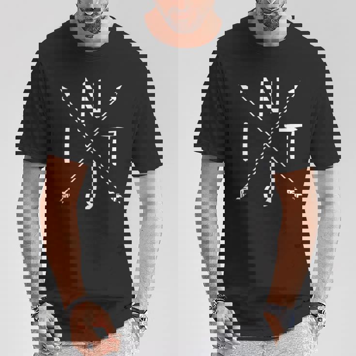 アロー クロス Intj シャツ Tシャツ 面白い贈り物