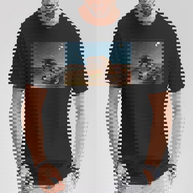 アンリルソー／眠るジプシー女【世界の名画】（高精細画質）プレゼント 美術館アート Tシャツ 面白い贈り物