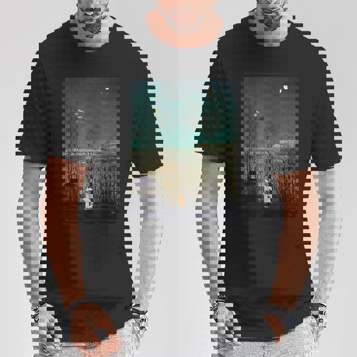 アンリ・ルソー作 カーニバル・イブニング 1886 Tシャツ 面白い贈り物