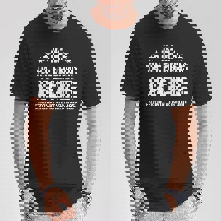 アーチャー 個人名 I'm That Legendary Archer Tシャツ 面白い贈り物