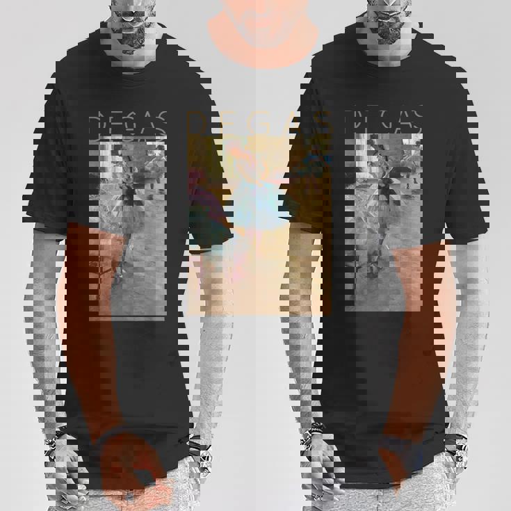 アーティストとバレリーナのためのエドガー・ドガのダンスレッスン Tシャツ 面白い贈り物