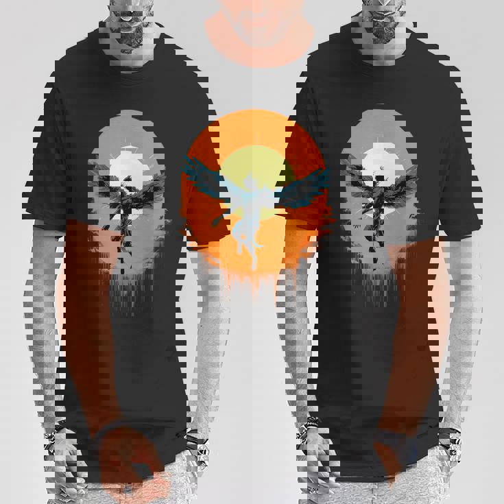 イカロスと蝋の翼 Tシャツ 面白い贈り物