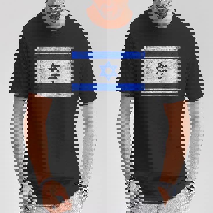 イスラエル国旗グラフィック メンズ レディース キッズ Tシャツ 面白い贈り物