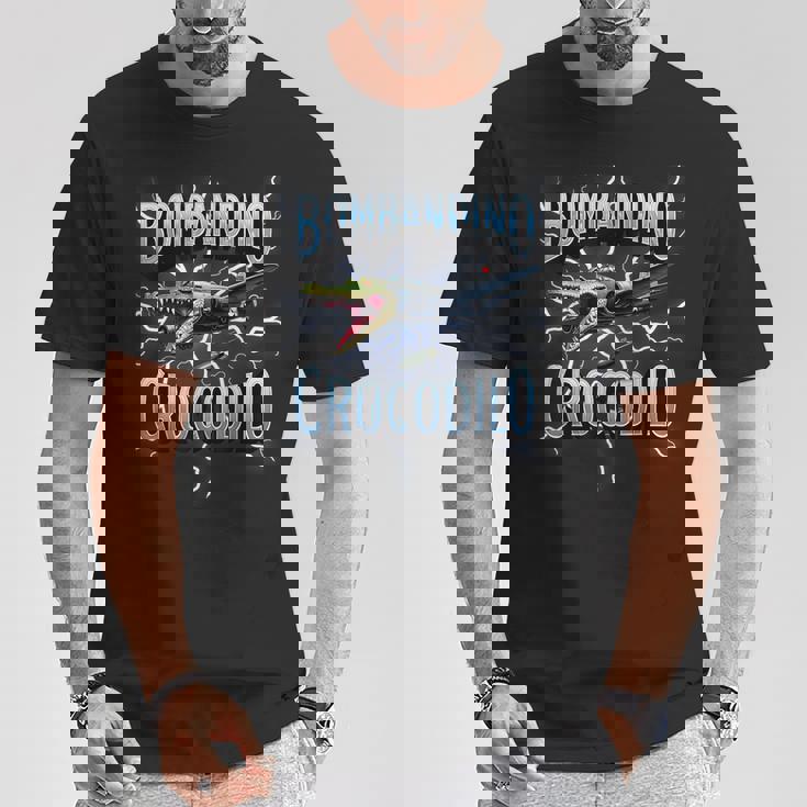 イタリアン ブレイン ボンバルディーノ クロコディロ ボンバルディーロ クロコディロ Tシャツ 面白い贈り物