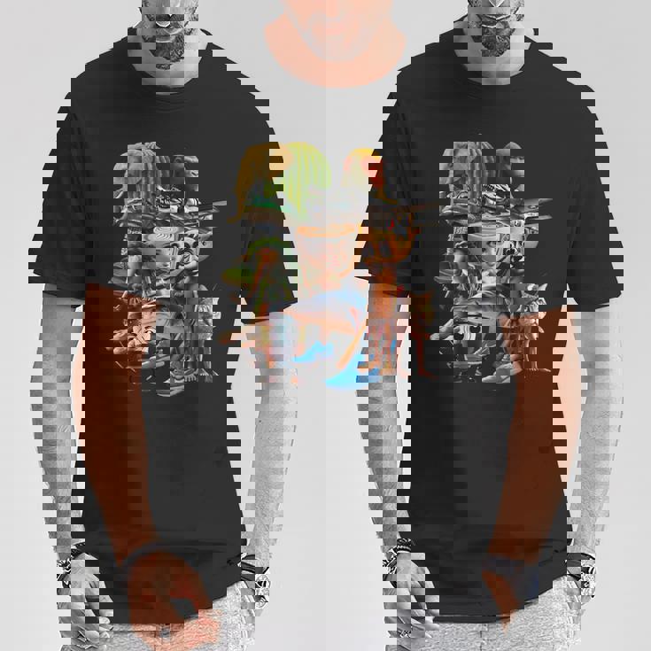 イタリアンブレインロット全キャラクター Tシャツ 面白い贈り物