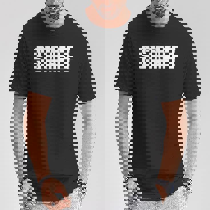 イベント、コンサート、ロード、クルーなどのスタッフ。 Tシャツ 面白い贈り物