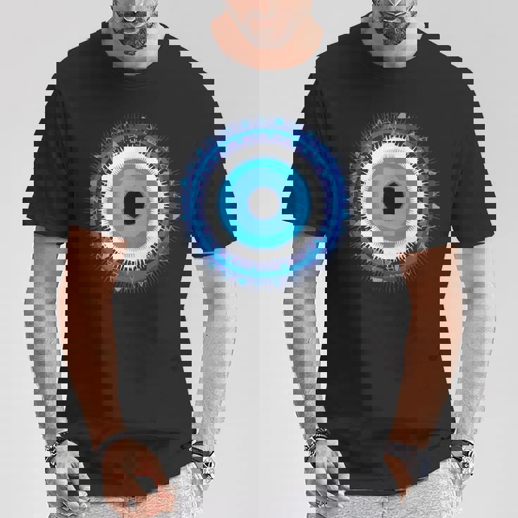 イーブルアイシャツ トルコの目 ナザール 邪悪なギリシャ語から守る Tシャツ 面白い贈り物