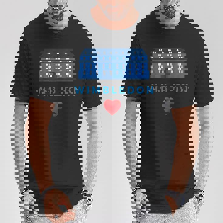 ウィンブルドンが大好き Tシャツ 面白い贈り物