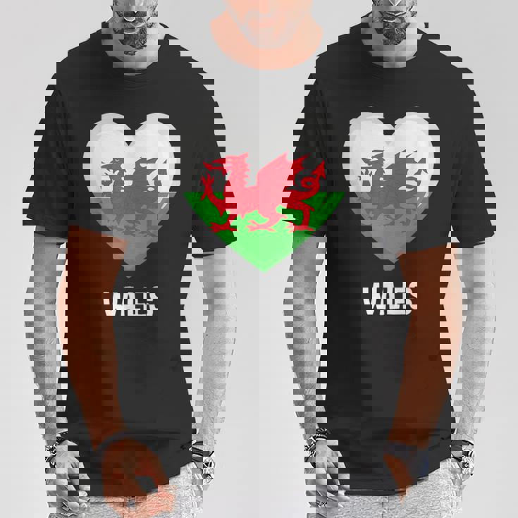 ウェールズ国旗ジャージ ウェールズ Tシャツ 面白い贈り物
