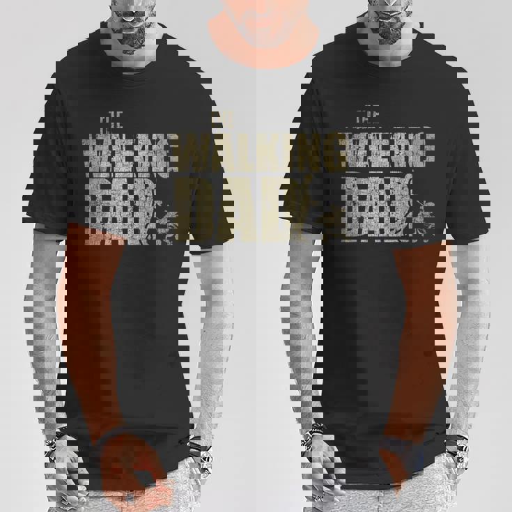 ウォーキングパパ 面白い 新米パパ ギフト クリスマス 父の日 Tシャツ 面白い贈り物