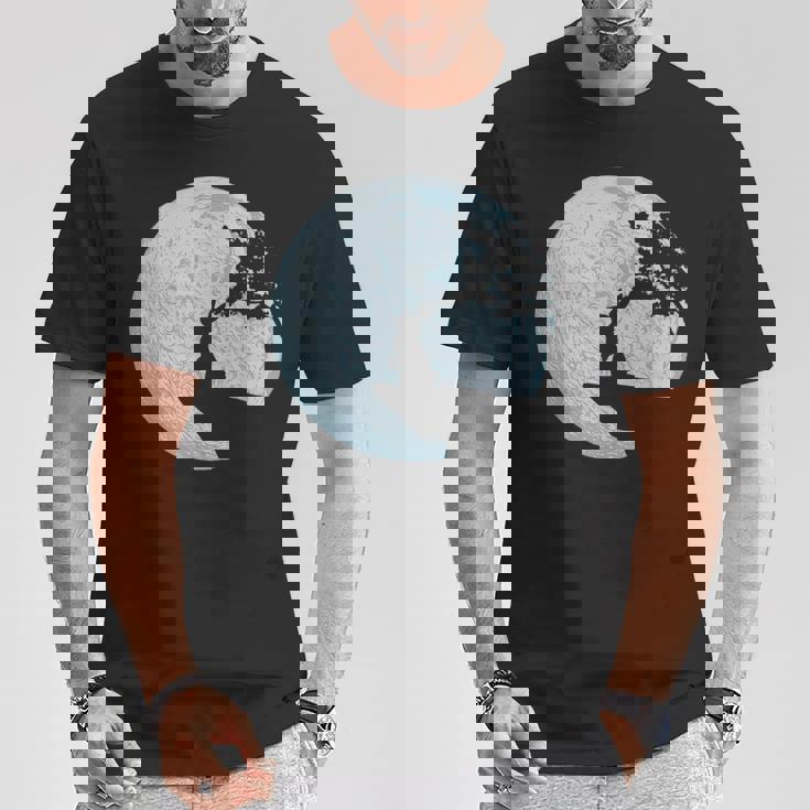 ウサギのギフトアイデア ウサギ 月 イースターバニー Tシャツ 面白い贈り物