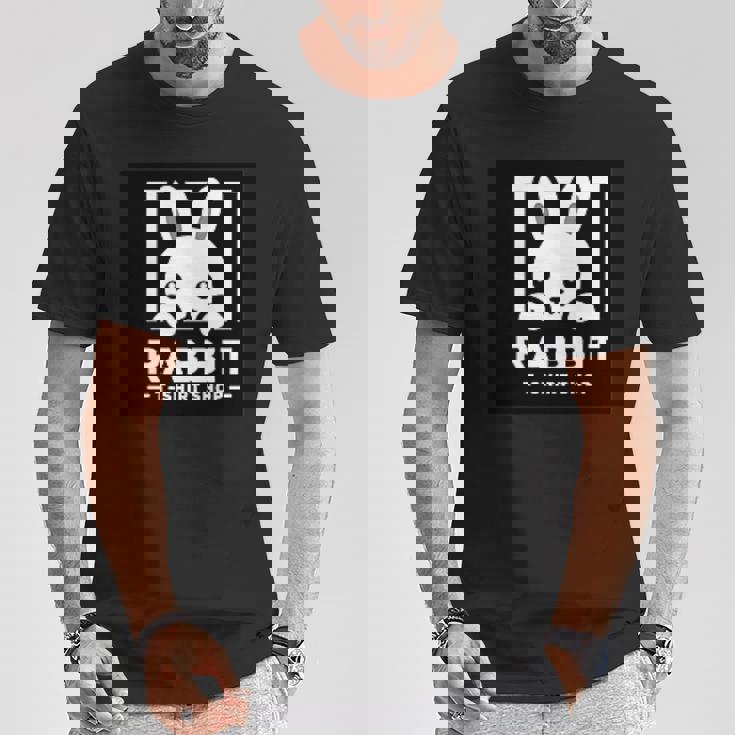 ウサギシリーズ（公式ロゴ） Tシャツ 面白い贈り物