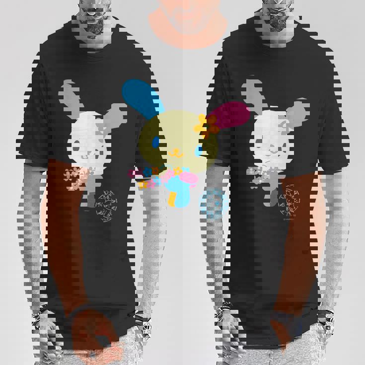 ウサハナ つながる Tシャツ 面白い贈り物