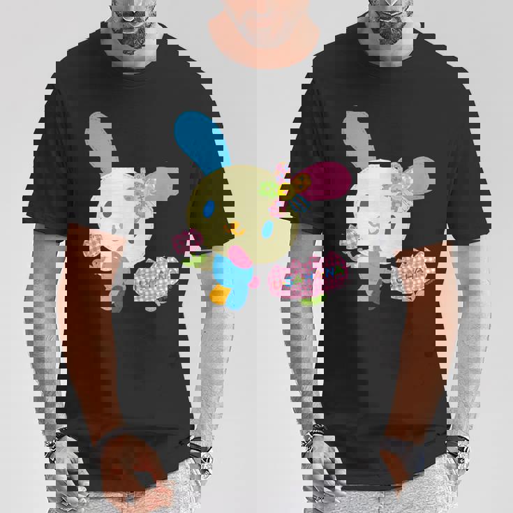 ウサハナ チューリップ Tシャツ 面白い贈り物