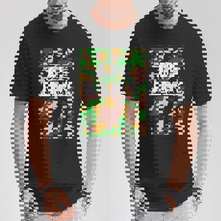 エイプネイション ダイヤモンド 月 ミーム ストック 猿 一緒に 強靭 Tシャツ 面白い贈り物