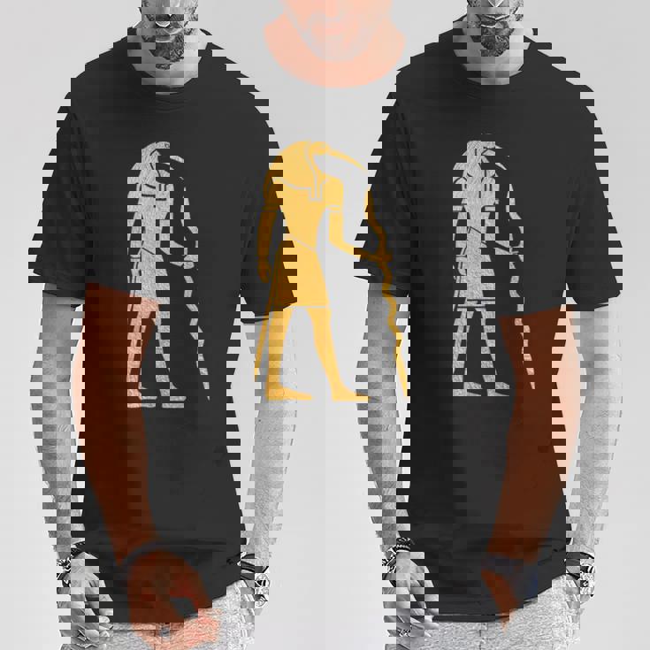 エジプトヒエログリフ ファラオ語 古代エジプト Tシャツ 面白い贈り物