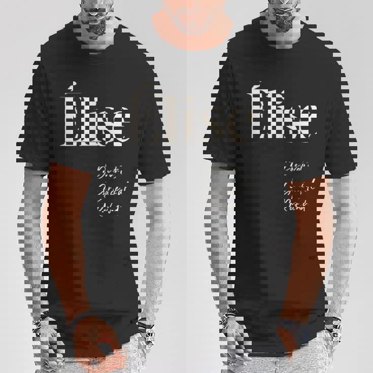 エリーゼ 威厳があり、優雅で洗練された Tシャツ 面白い贈り物