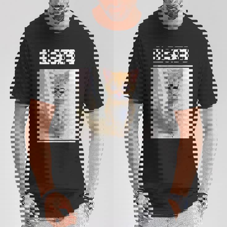 エルガト ミーム 猫 Tシャツ 面白い贈り物