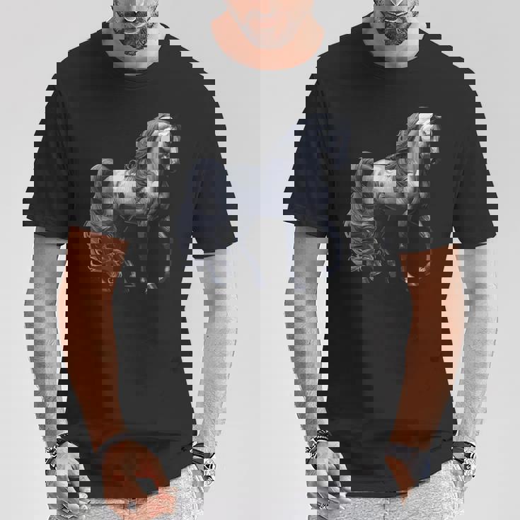 エレガントなアラビア馬のデザイン、馬好きに最適です。 Tシャツ 面白い贈り物