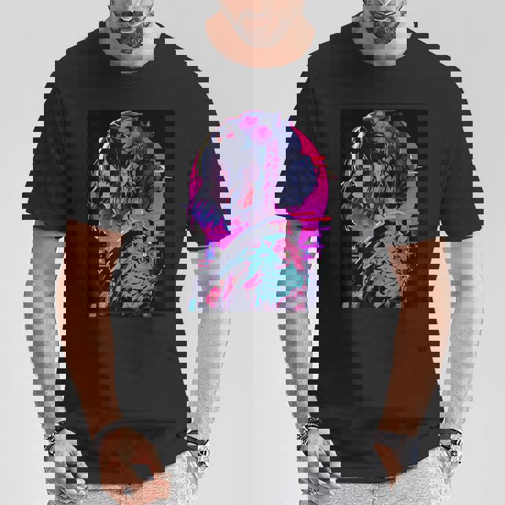 エレガントな芸者 日本の美デザインへのオマージュ Tシャツ 面白い贈り物