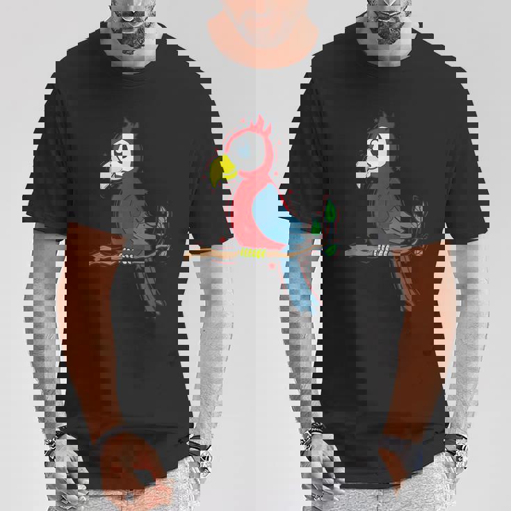 オウム エキゾチック トロピカル 動物 Tシャツ 面白い贈り物