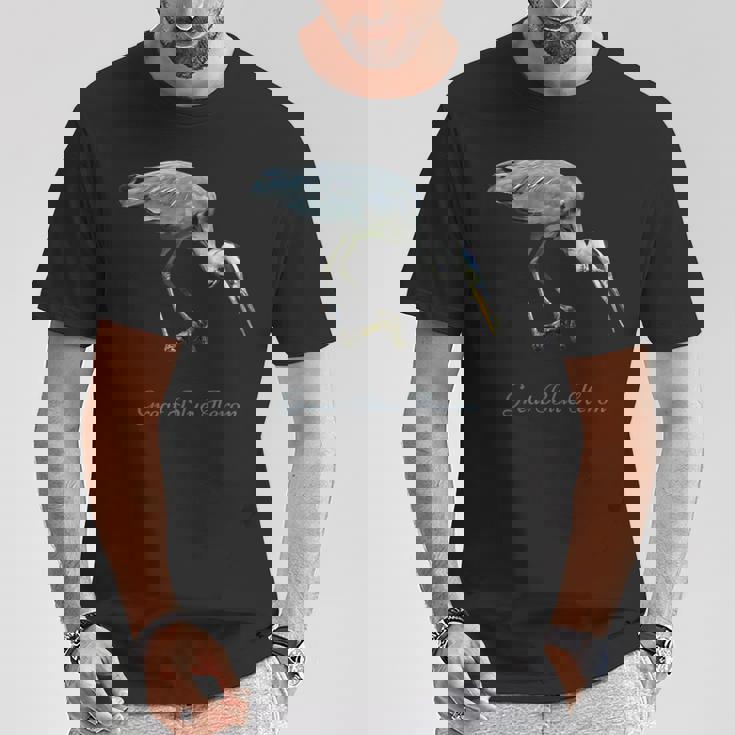 オオアオサギ 鳥類学 Tシャツ 面白い贈り物