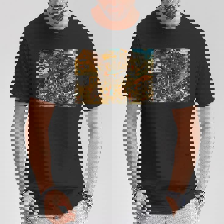 オランダのことわざ ピーテル・ブリューゲル 長老 1559 Tシャツ 面白い贈り物