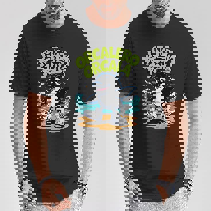 オルカレロ オルカラ イタリアンシャチ ブレイン ミーム Tシャツ 面白い贈り物