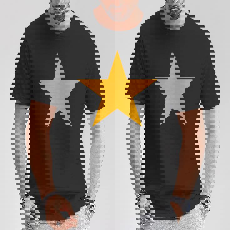 オレンジスター 複数の色 Tシャツ 面白い贈り物