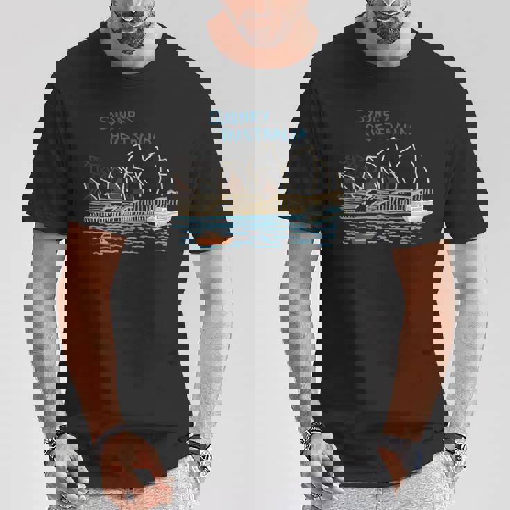 オーストラリアシドニーシティお土産ギフト 男性 女性 Tシャツ 面白い贈り物