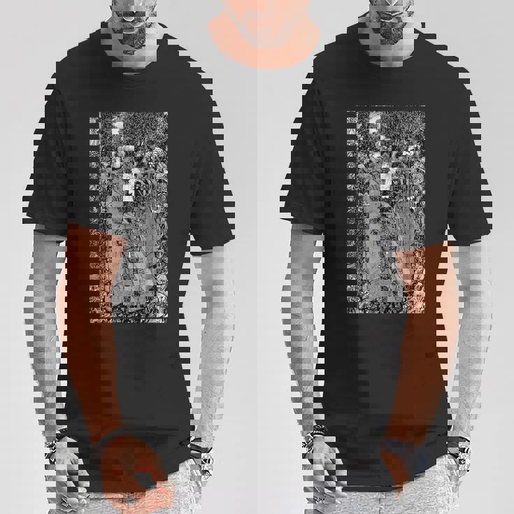 オーブリー・ビアズリーによるナイトピース1894 Tシャツ 面白い贈り物