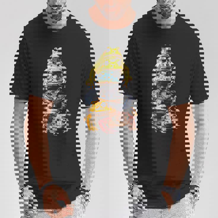 カエルキャッチャー 男の子 女の子 カエルハンター 動物 恋人 カエル Tシャツ 面白い贈り物