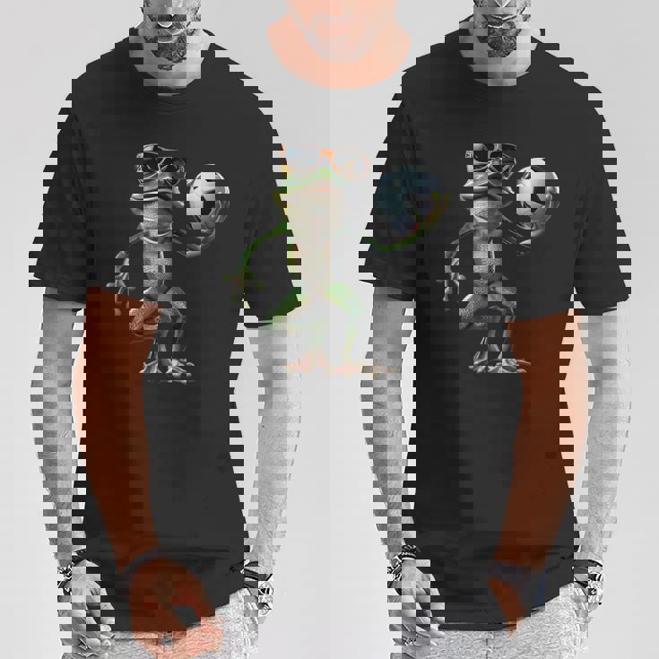 カエルサッカー Tシャツ 面白い贈り物