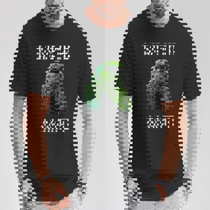 カカポ オウム ニュージーランド カカポ 鳥ave The Kakapo Tシャツ 面白い贈り物