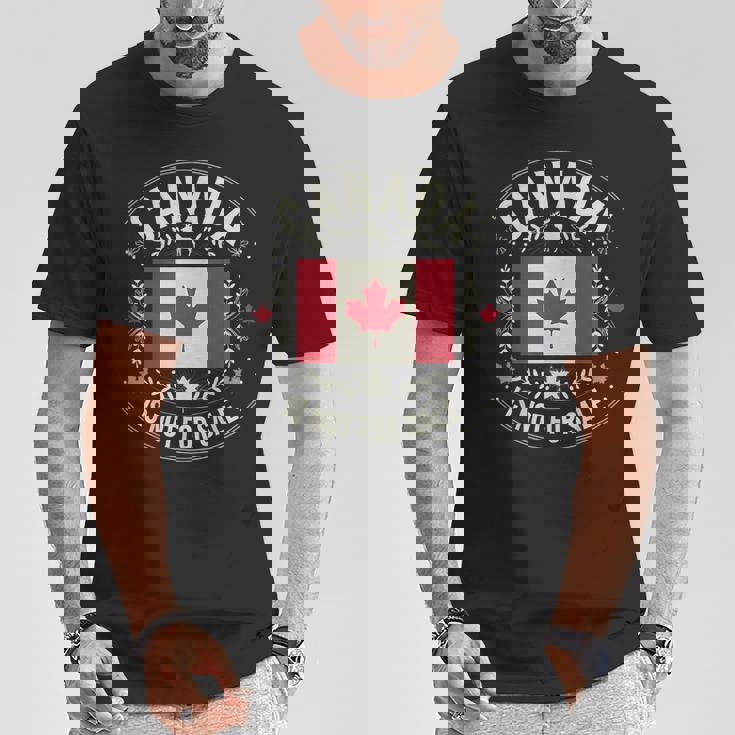 カナダは非売品です 愛国的なカナダ人 Tシャツ 面白い贈り物
