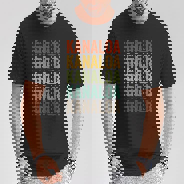 カナロア ハワイ ハワイアン 海の神 Tシャツ 面白い贈り物