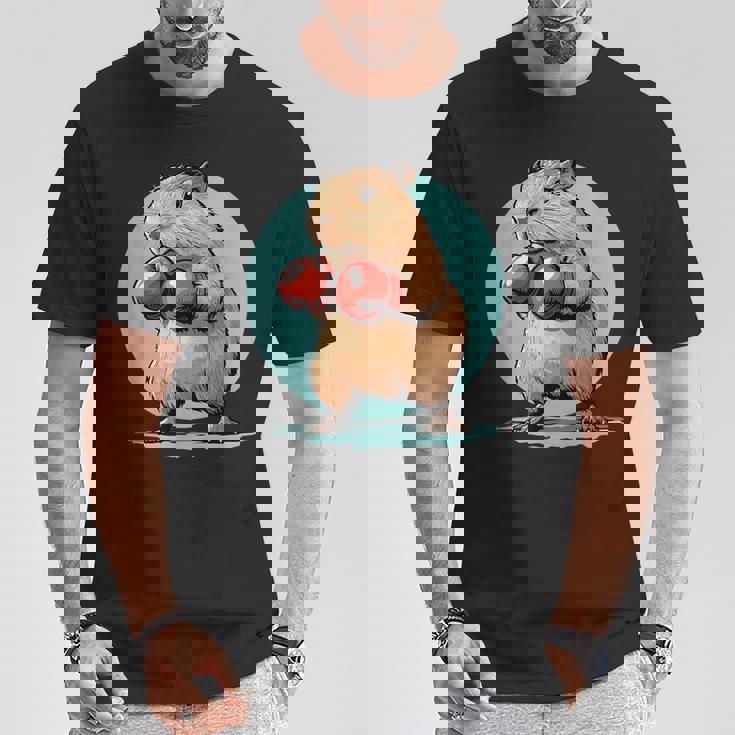 カピバラボクシングチャンピオン 千と千尋の神隠し Tシャツ 面白い贈り物